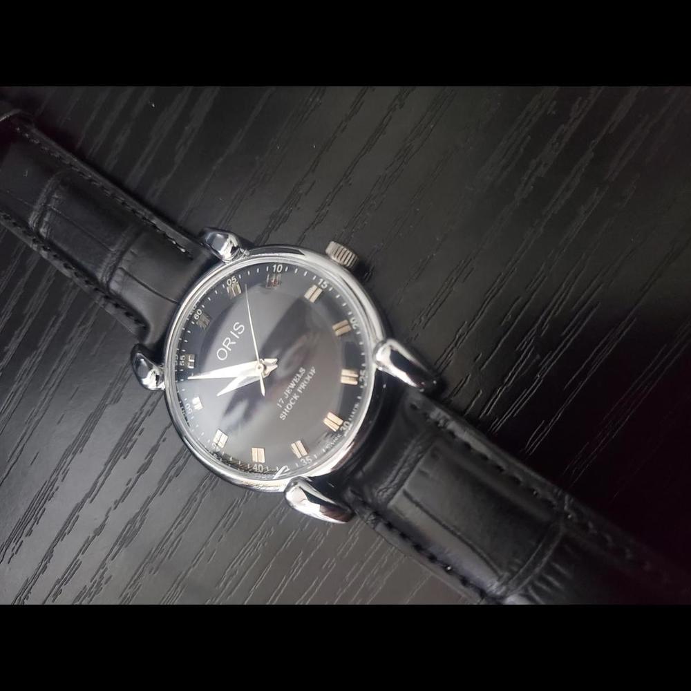 RARE Mint Oris AM044 Vintage Swiss Hand Wind Men's Watch